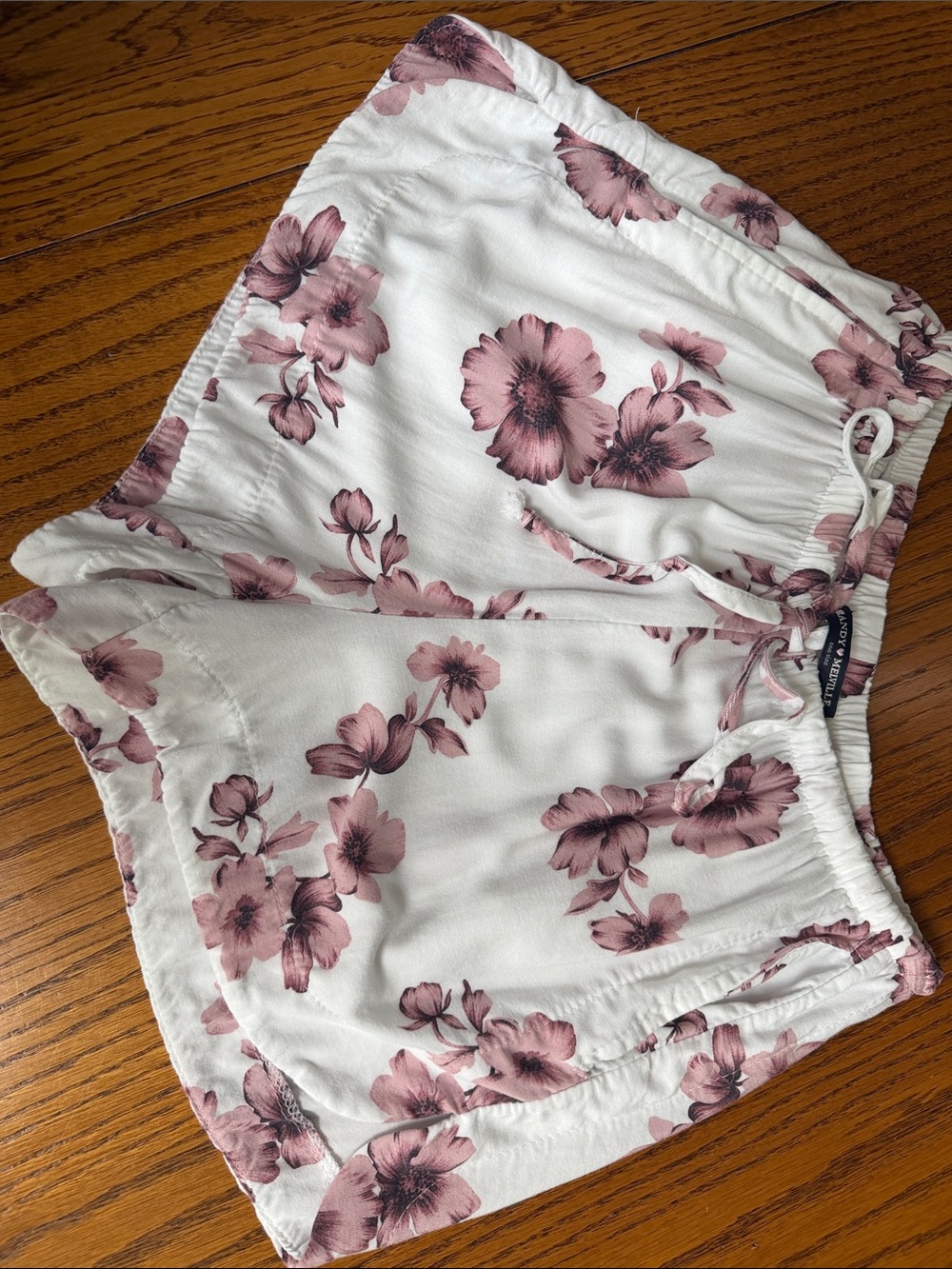Brandy Melville Floral Eve Shorts Cherry Blossom Deadstock Rare OS